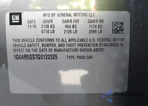 2016 Cadillac Cts Luxury Collection from USA, damaged, VIN 1G6AR5SS7G0122325